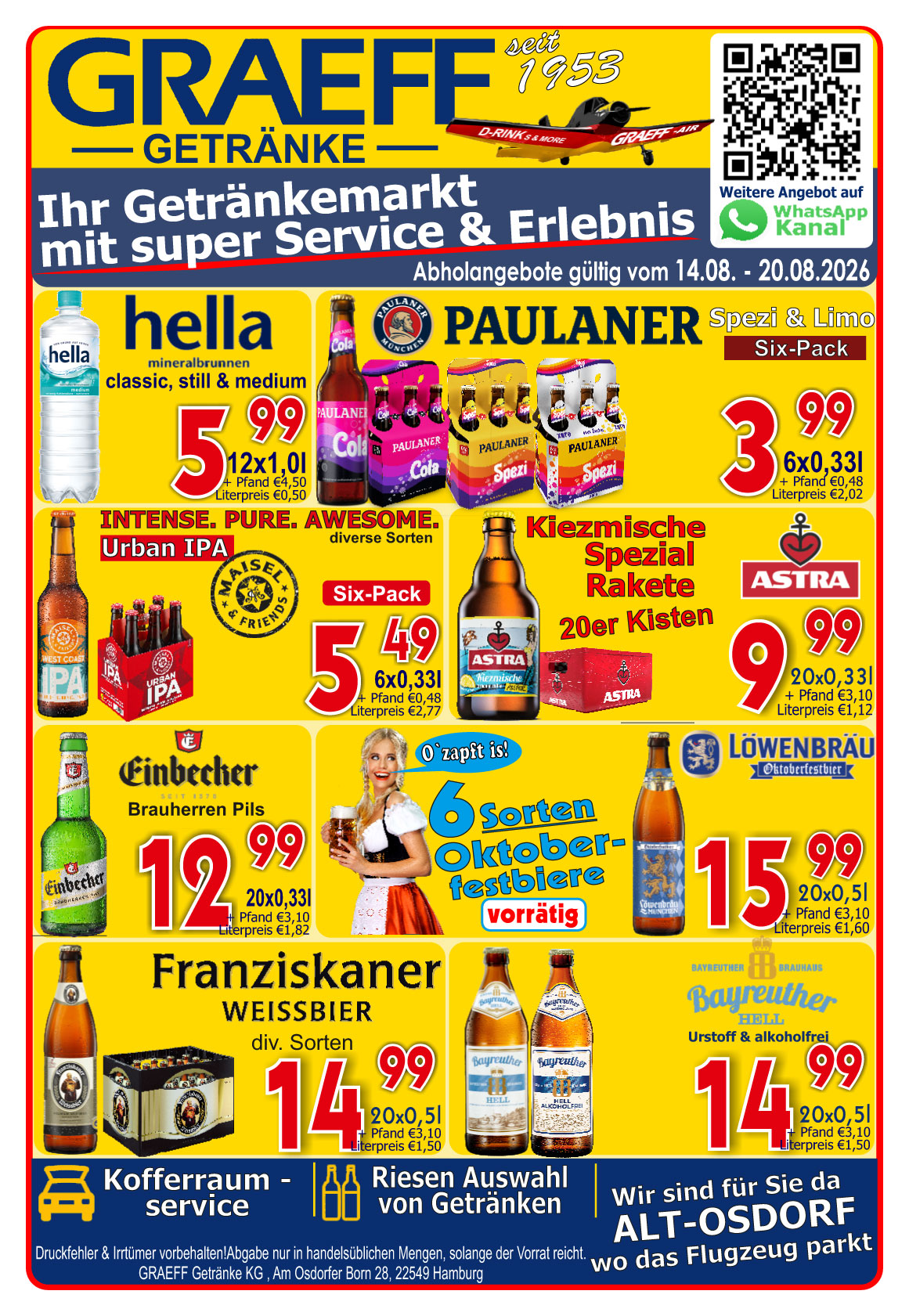 Angebote vom 14.08.2026 - 20.08.2026