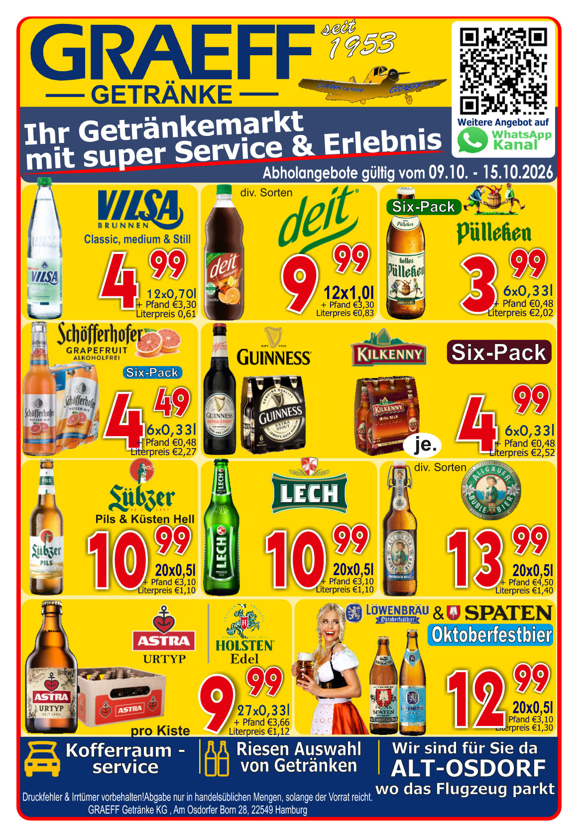 Angebote vom 09.10.2026 - 15.10.2026
